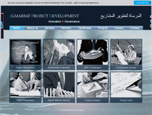 Tablet Screenshot of almarsat.com